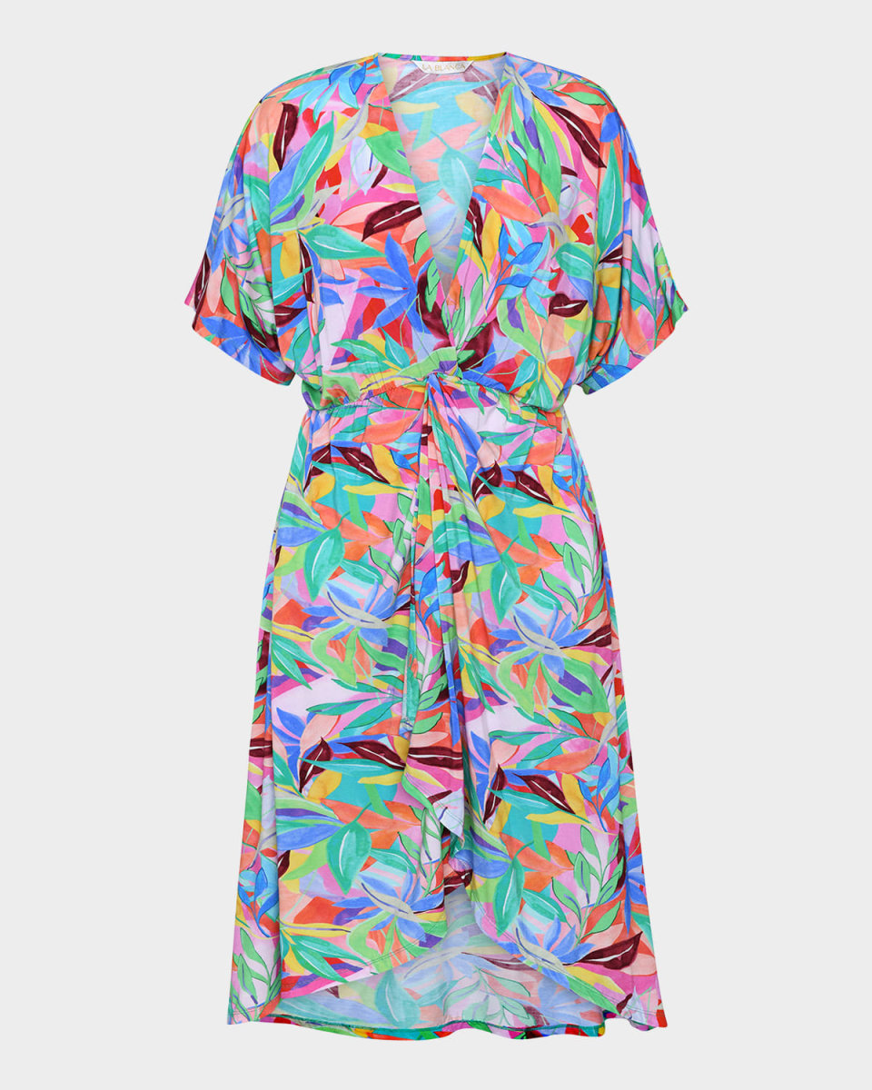 Tropi-Flage Twist Sun Dress Coverup